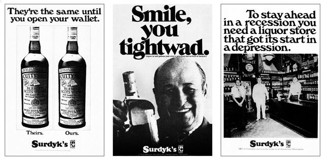 Surdyk's Minneapolis Advertising