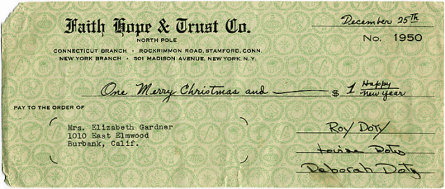 Roy Doty Christmas Card